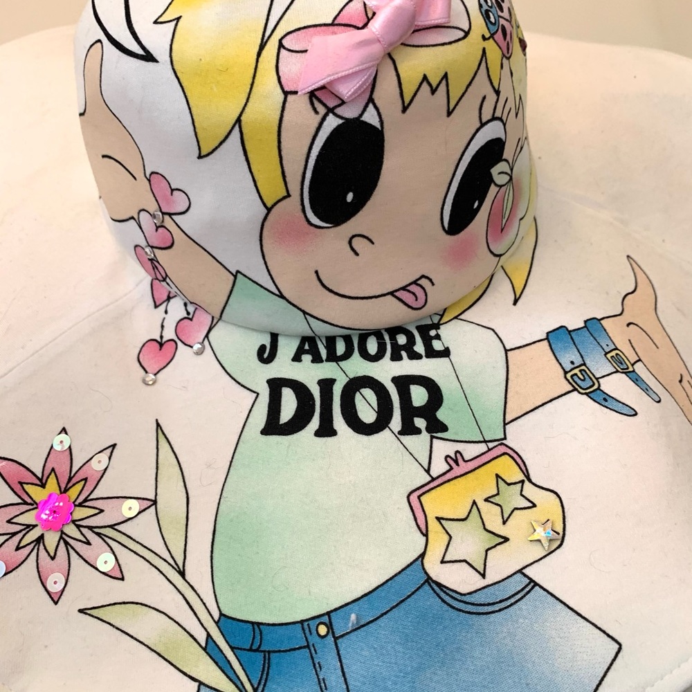 Christian Dior Vintage Runway BabyDoll Hat. - Picture 8 of 10